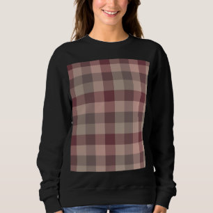 Blushwood-Karomuster Sweatshirt