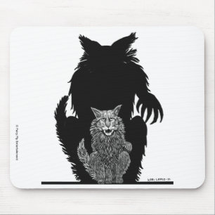 Blut auf dem Mond Grimalkin Mousepad