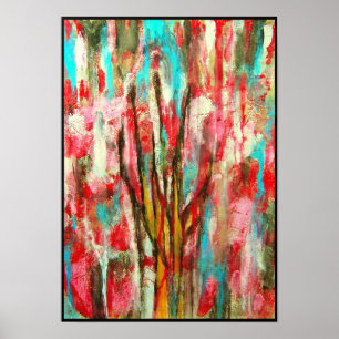 Blut, das aus poster