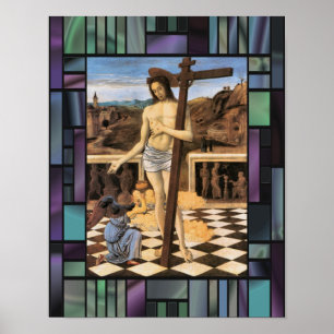 Blut des Erlösers Bellini Jesus Angel Poster