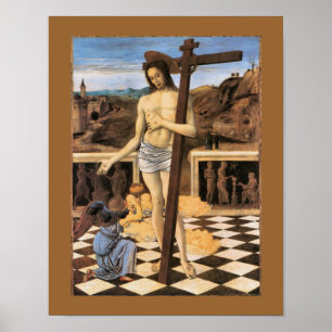Blut des Erlösers Bellini Jesus Angel Poster