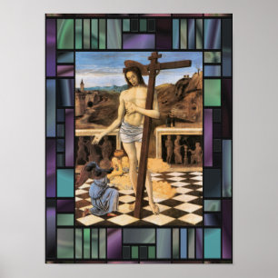 Blut des Erlösers Bellini Jesus Engel Poster