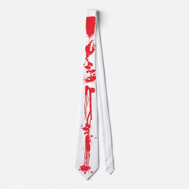 Blut Krawatte (Vorderseite)