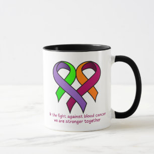 Blut-Krebs-Bewusstseins-Tasse Tasse