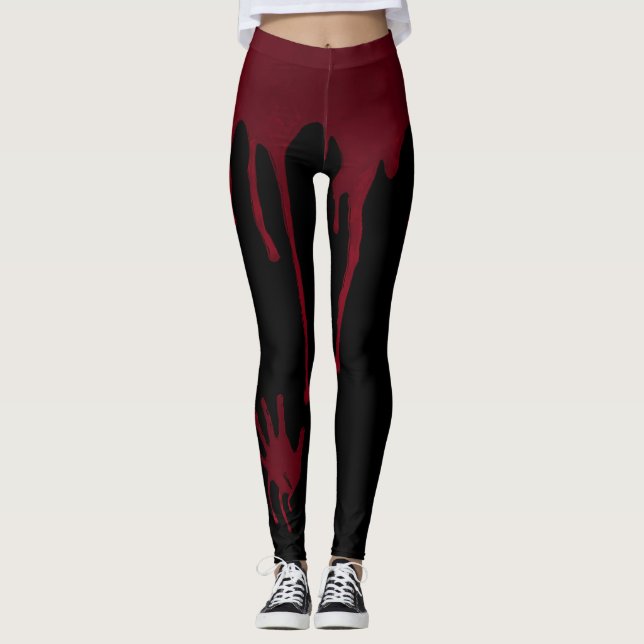 Blut-Leggings Leggings (Vorderseite)