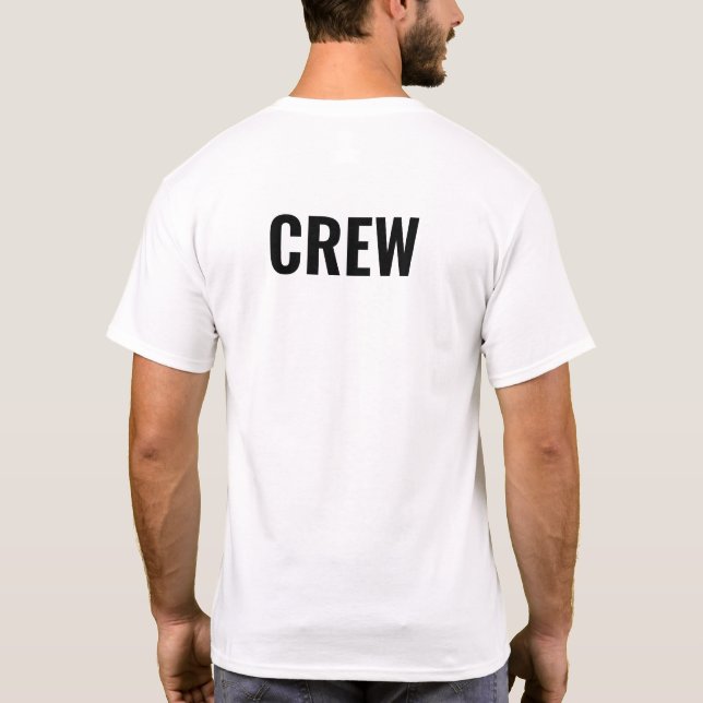 Blut-Logo-Crew-T-Shirt T-Shirt (Rückseite)