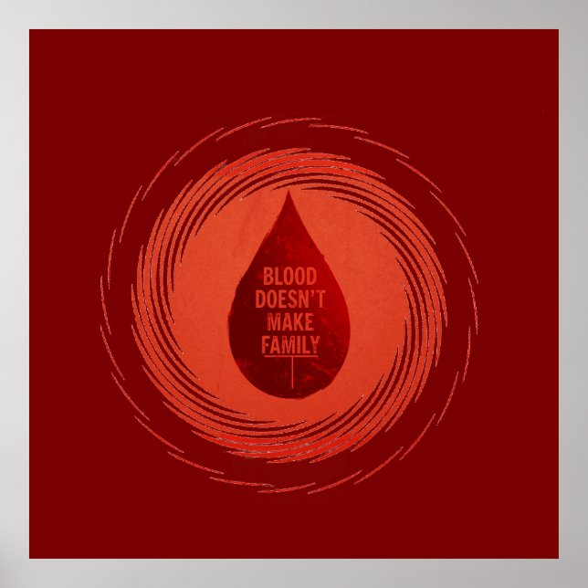 Blut macht keine Familie Poster (Vorne)