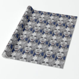 Blut-Rosenvampire-Kunst-Verpackungs-Papier Geschenkpapier