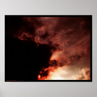 Blut rot poster