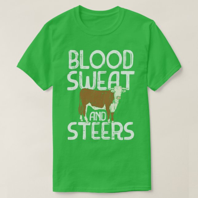 Blut Schweiß und Steere T-Shirt (Design vorne)