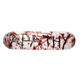 Blut-Spritzer-Apathie Skateboard
