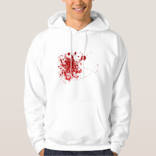 Blut-Spritzer Hoodie