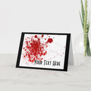 Blut-Spritzer Karte