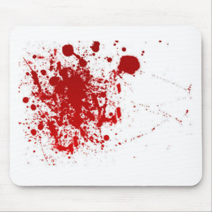 Blut-Spritzer Mousepad