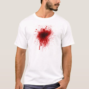 Blut-Spritzer realistisch T-Shirt