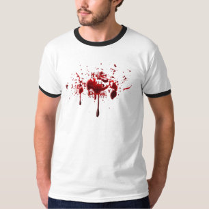 Blut-Spritzer T-Shirt