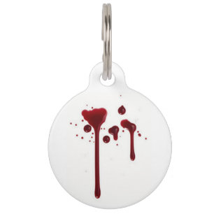 Blut-Spritzer vierter Haustiermarke