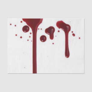 Blut-Spritzer vierter Seidenpapier