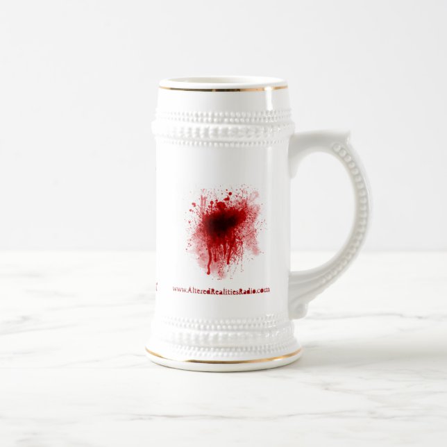 Blut Stein Bierglas (Rechts)