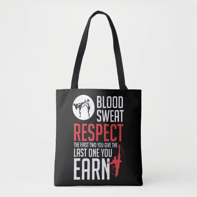 Blut Sweat Respect hapkido taekwondo karate judo (Vorderseite)