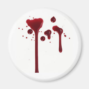 Blut-Tropfen Magnet