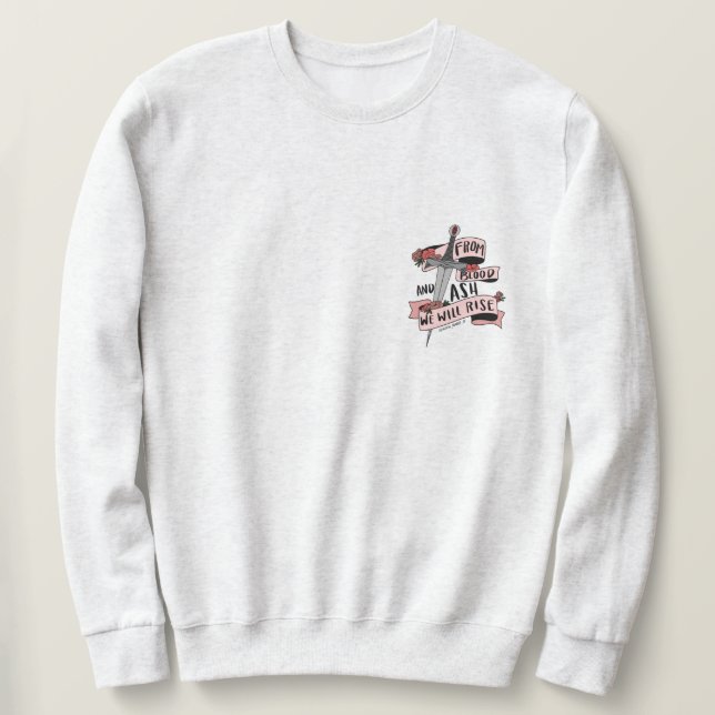 Blut und Asche Sweatshirt (Design vorne)