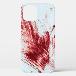 Blut und blutige Spuren in der alten Badewanne. Ha Case-Mate iPhone Hülle