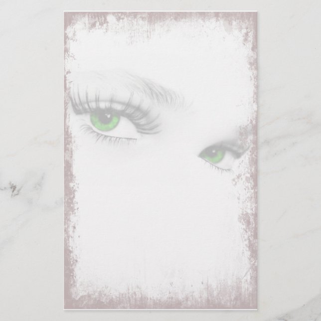 Blut verfluchtes stationäres briefpapier (Vorderseite)