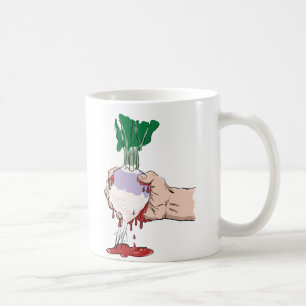 Blut von der Rübe zusammendrücken, Squeezin es Kaffeetasse