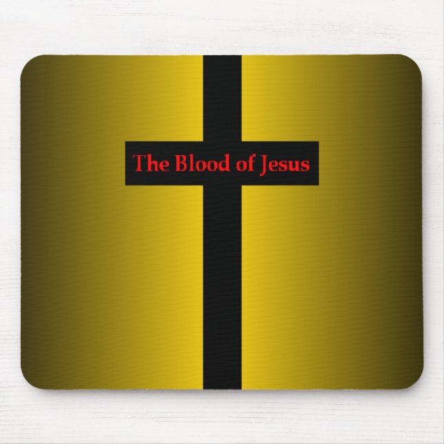 Blut von Jesus Mousepad (Vorne)