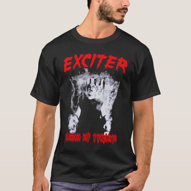 Blut von Tyrannen EXCITER Exziter KNIFE T-Shirt (Vorderseite)