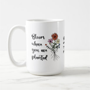 Blut, wo Sie gepflanzt sind Kaffeetasse