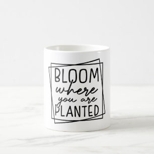Blut, wo Sie gepflanzt sind Kaffeetasse