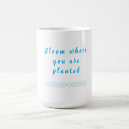 Blut, wo Sie gepflanzt sind Kaffeetasse