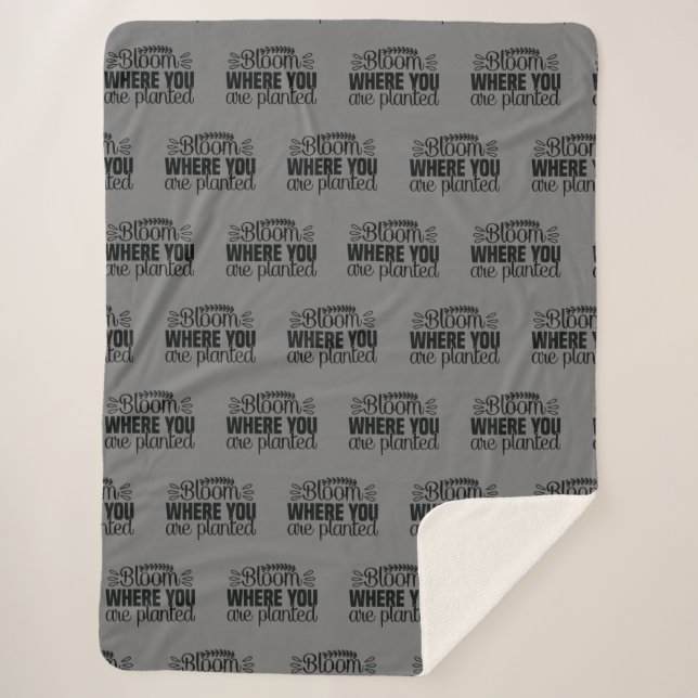 Blut, wo Sie gepflanzt werden Sherpadecke (Vorderseite)