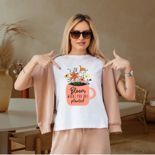 Blut, wo Sie gepflanzt werden T-Shirt