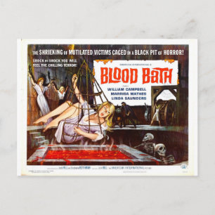 BLUTBAD POSTCARD POSTKARTE