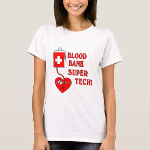 BLUTBANK-SUPERTechnologie T-Shirt