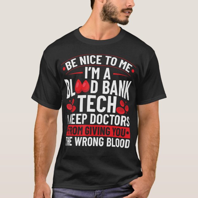 Blutbank Tech Blutbank Tech T-Shirt (Vorderseite)