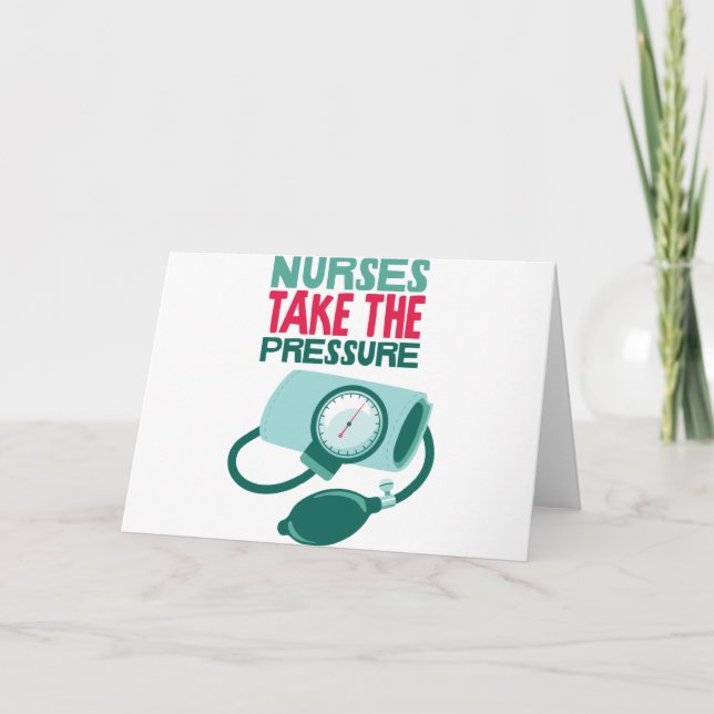 Blutdruck Karte (Vorderseite)