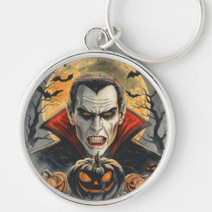 Blutdürstige Vampirjäger unter dem Vollmond Schlüsselanhänger