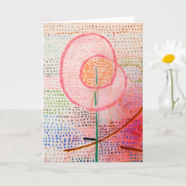 Blüte (1934) von Paul Klee - Abstrakte Kunst Karte