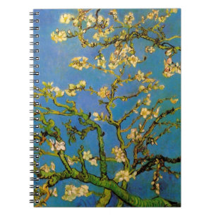 Blüte Almond Tree von Vincent van Gogh Notizblock
