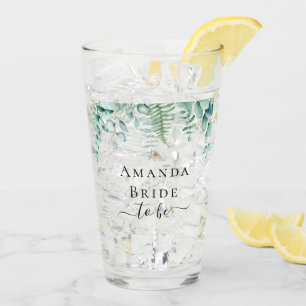 Blüte als Eukalyptus-Grünland Glas