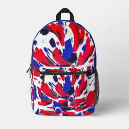 Blüte Bedruckter Rucksack