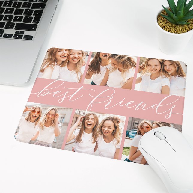 Blüte | Best Friends Foto Collage Mousepad (Von Creator hochgeladen)