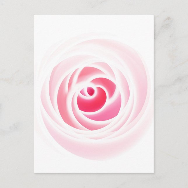 Blüte der digitalen Rose durch Tutti Postkarte (Vorderseite)