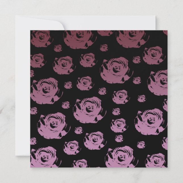 Blüte Einladung (Vorderseite)