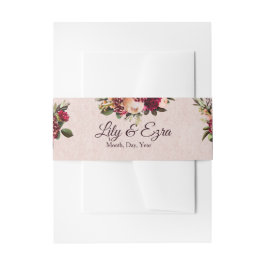 Blüte Einladungsbanderole