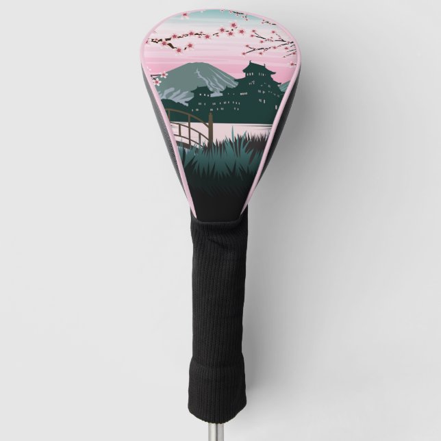 Blüte Golf Headcover (Vorderseite)